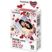 Fuji Instax Mini Deco Heart Sketch (10)