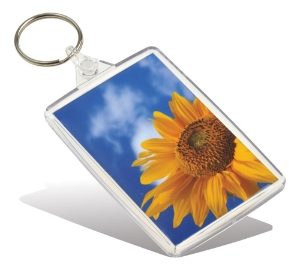 Adventa Classic Keyring Clear 45x70 - Retail Pack