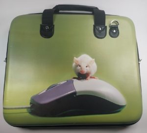 Fun & Funky Mouse Laptop Bag & Portfolio