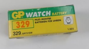 329 Button / Watch Battery