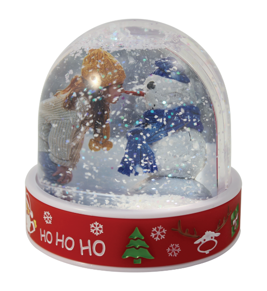 Adventa Snow Globe HO HO HO