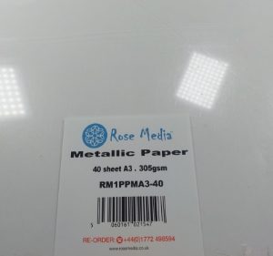 Rose Media Metallic A3 (40) 305gsm