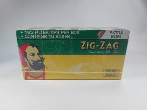 Zig Zag Extra Slim Filter Tips 10x 165