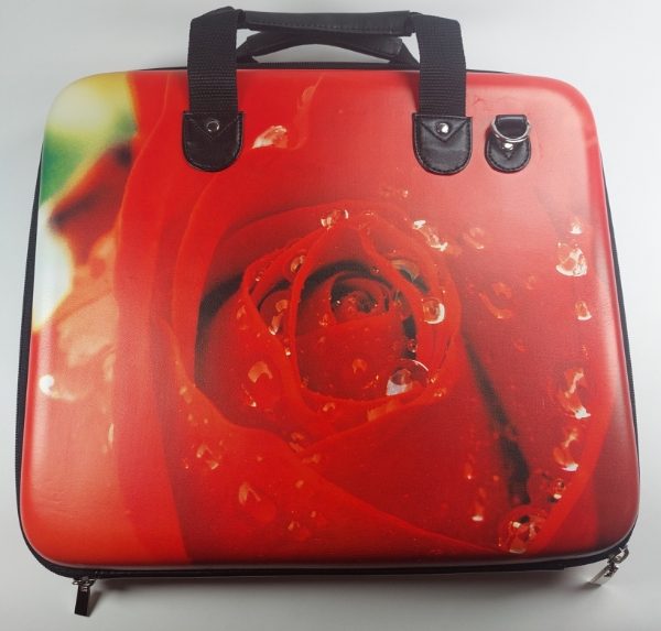 Fun & Funky Rose Laptop Bag & Portfolio