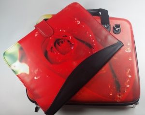 Fun & Funky Rose Laptop Bag & Portfolio
