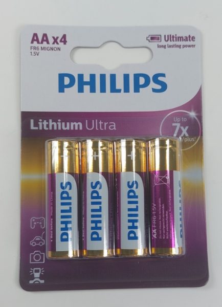 Phillips Lithium L91 / AA - Pack of 4