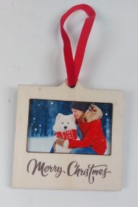 Adventa Wooden Merry Christmas Classic Decoration